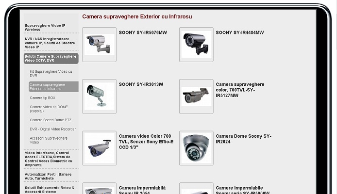 Romania Security - Site de prezentare, echipamente monitorizare - layout, produse.jpg